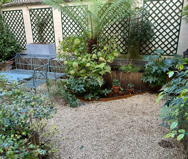 jardin sur mesure à Brueil-en-Vexin près de Mantes-la-Jolie dans les Yvelines 78